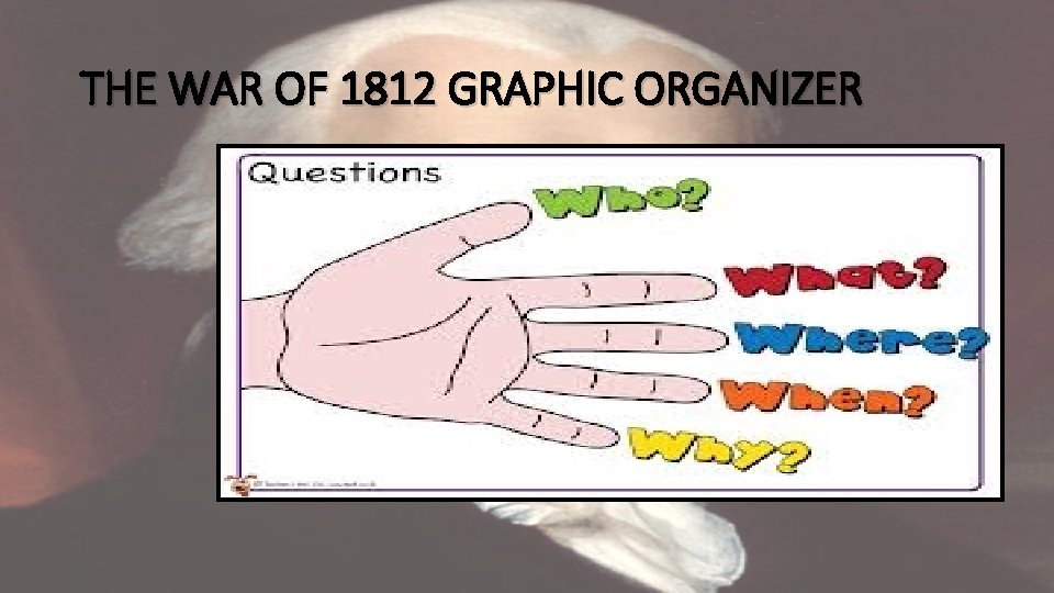 THE WAR OF 1812 GRAPHIC ORGANIZER 