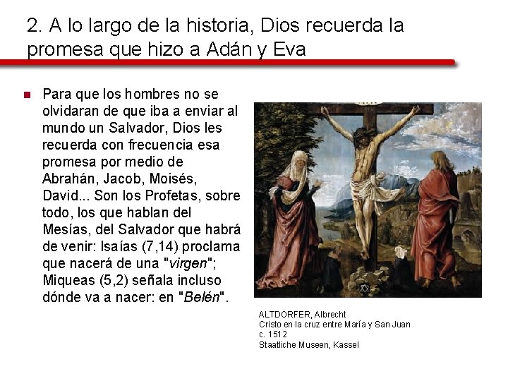 2. A lo largo de la historia, Dios recuerda la promesa que hizo a