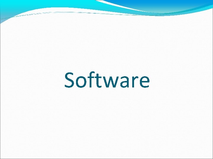 Software 