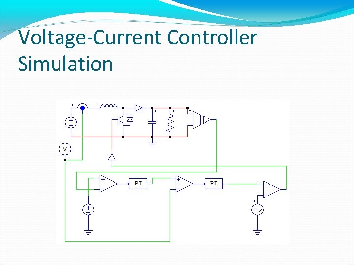 Voltage-Current Controller Simulation 