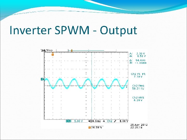 Inverter SPWM - Output 