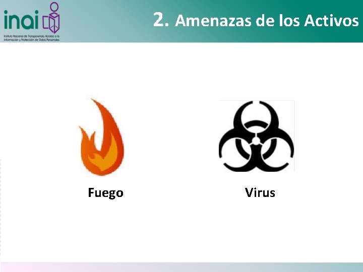 2. Amenazas de los Activos Fuego Virus 