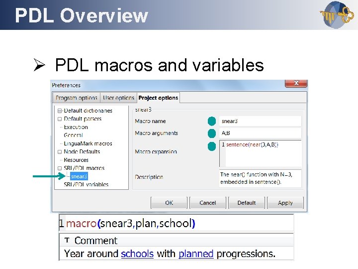 PDL Overview Outline Ø PDL macros and variables 