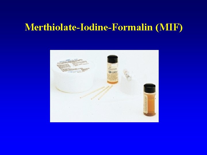 Merthiolate-Iodine-Formalin (MIF) 