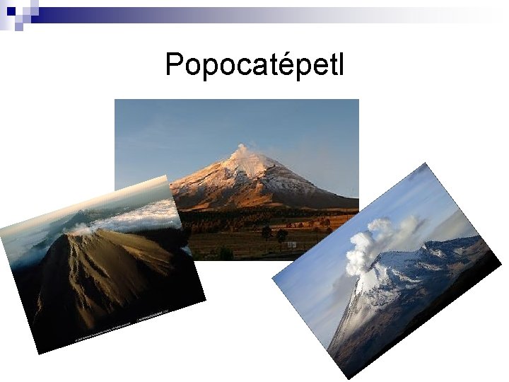 Popocatépetl 