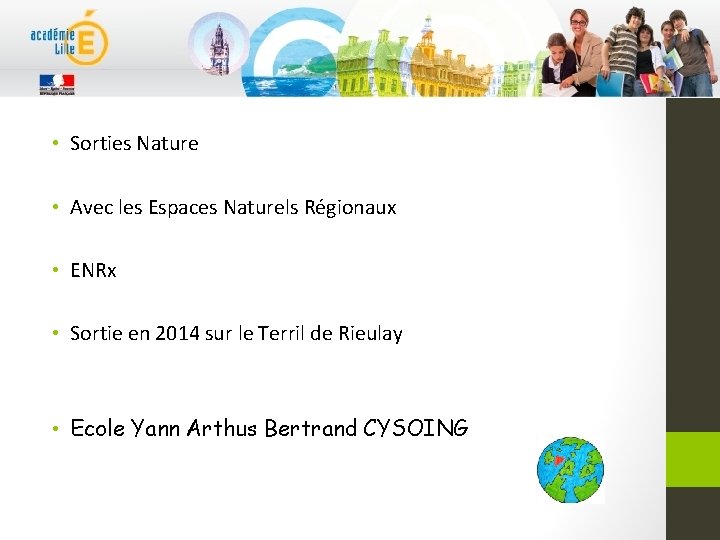  • Sorties Nature • Avec les Espaces Naturels Régionaux • ENRx • Sortie