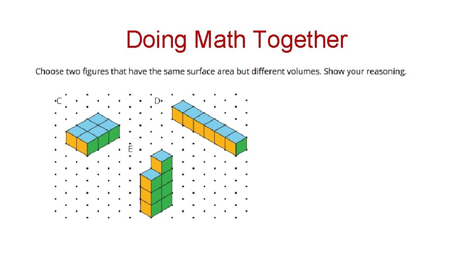 Doing Math Together 