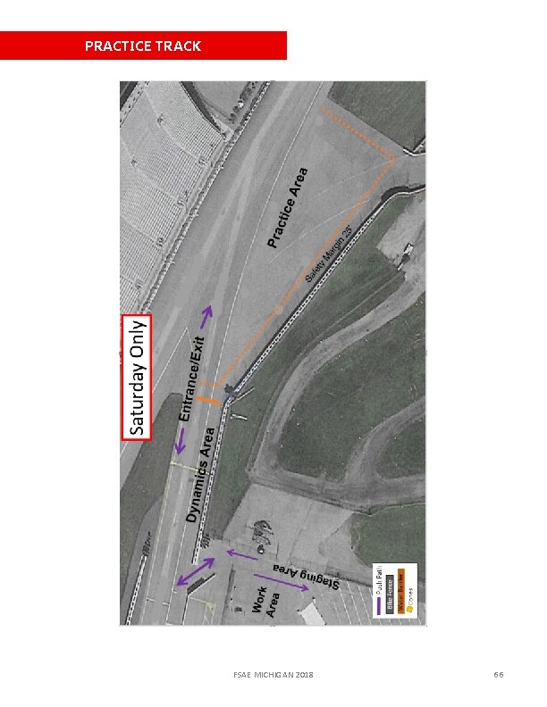 PRACTICE TRACK FSAE MICHIGAN 2018 66 