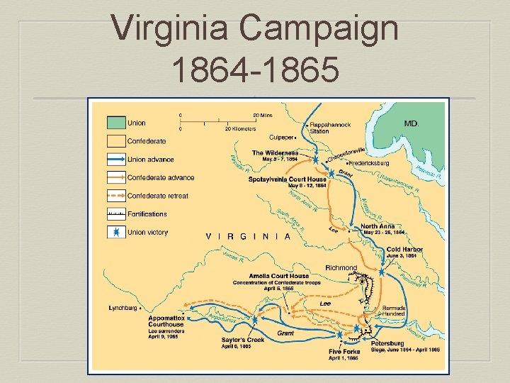 Virginia Campaign 1864 -1865 