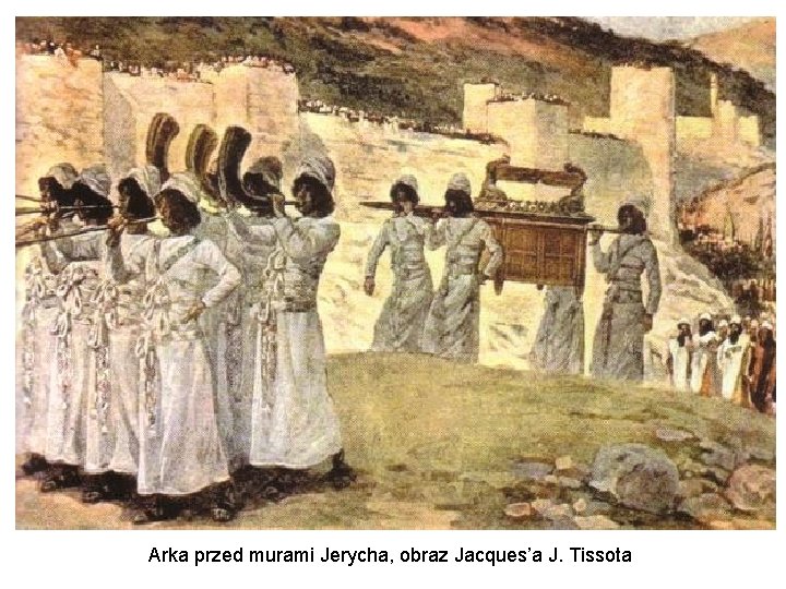 Arka przed murami Jerycha, obraz Jacques’a J. Tissota 