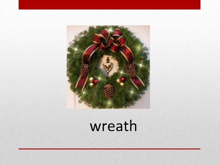 wreath 