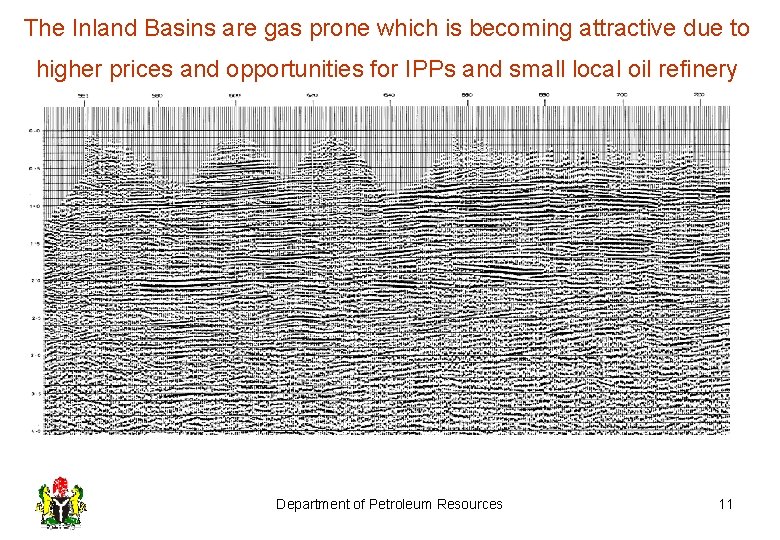 The Inland Basins are gas prone which is becoming attractive due to higher prices
