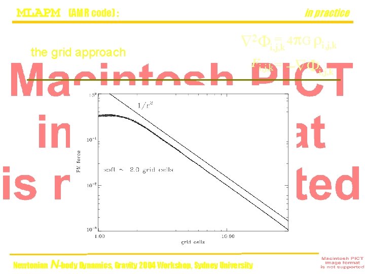 MLAPM in practice (AMR code) : the grid approach = 4 p. G ri,