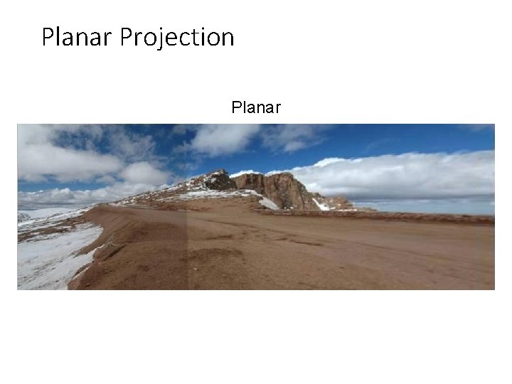 Planar Projection Planar 