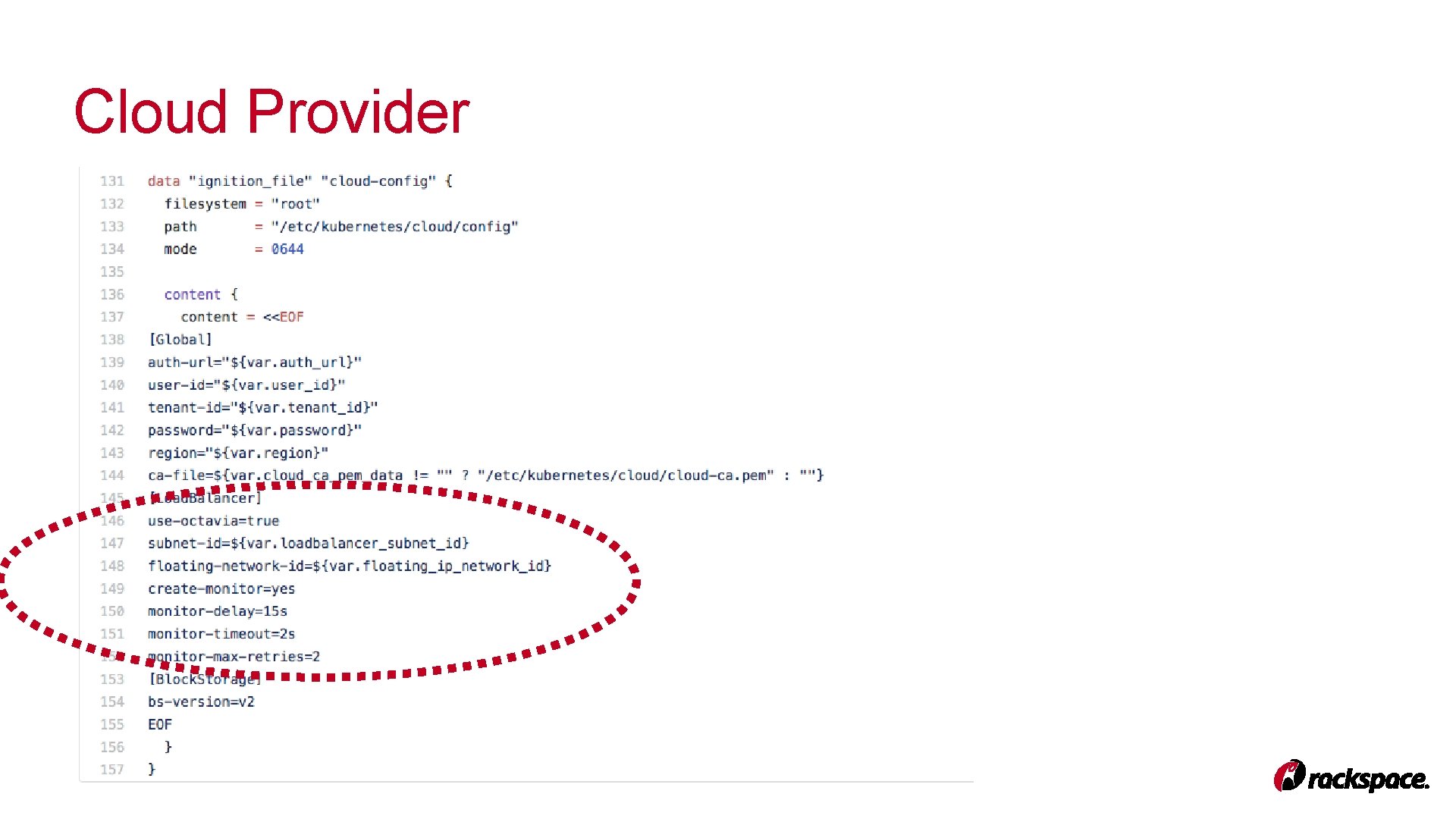 Cloud Provider 17 Footer Cloud Provider 17 Footer