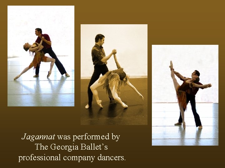 Jagannat was performed by The Georgia Ballet’s professional company dancers. 