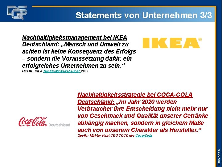Statements von Unternehmen 3/3 Nachhaltigkeitsmanagement bei IKEA Deutschland: „Mensch und Umwelt zu achten ist