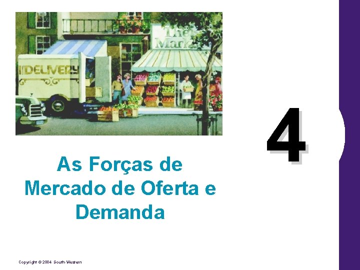 As Forças de Mercado de Oferta e Demanda Copyright © 2004 South-Western 4 
