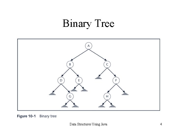 Binary Tree Data Structures Using Java 4 