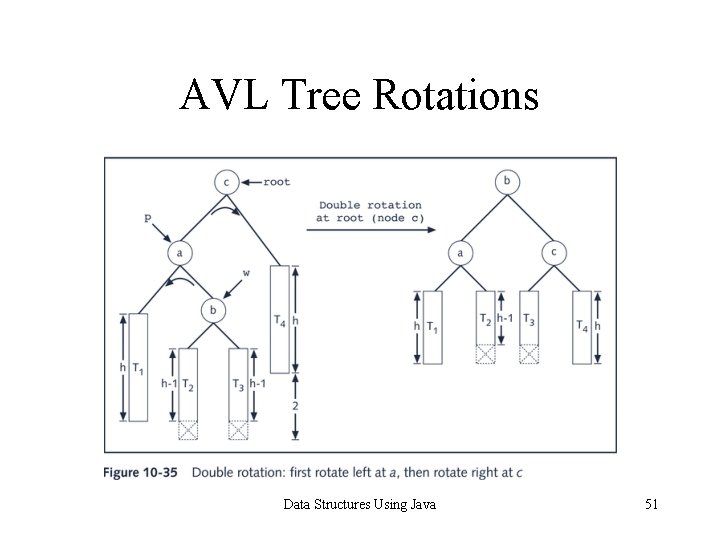 AVL Tree Rotations Data Structures Using Java 51 