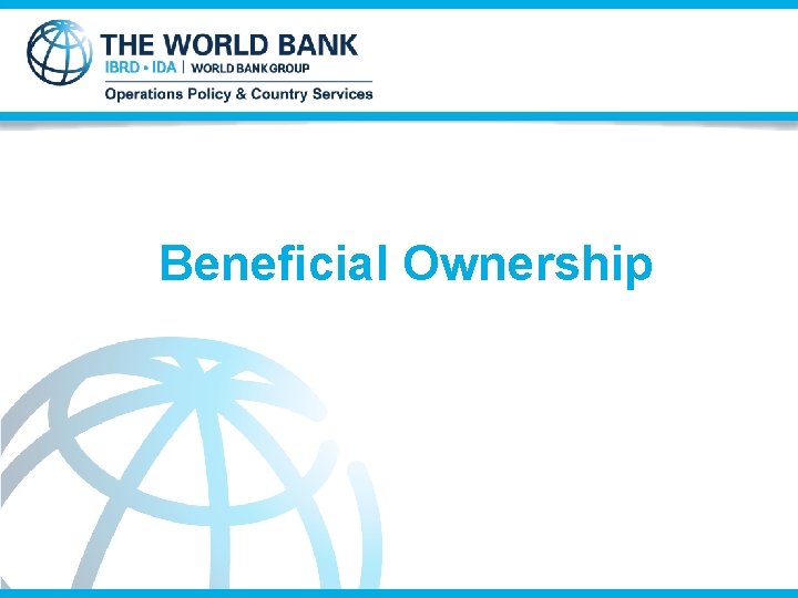Beneficial Ownership 