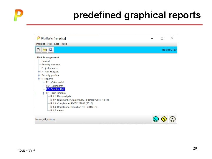 predefined graphical reports tour - v 7. 4 29 