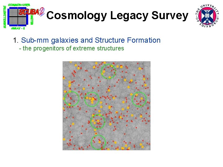 Cosmology Legacy Survey 1. Sub-mm galaxies and Structure Formation - the progenitors of extreme