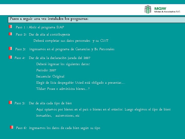 Pasos a seguir una vez instalados los programas: Paso 1 : Abrir el programa