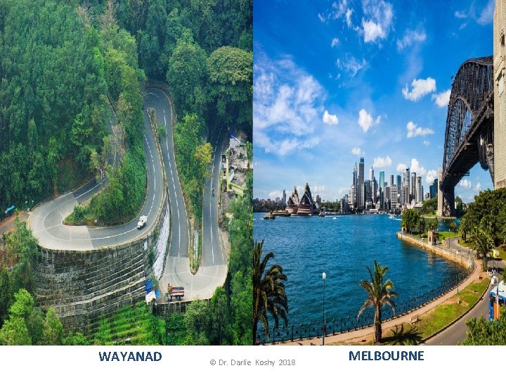 WAYANAD © Dr. Darlie Koshy 2018 MELBOURNE 