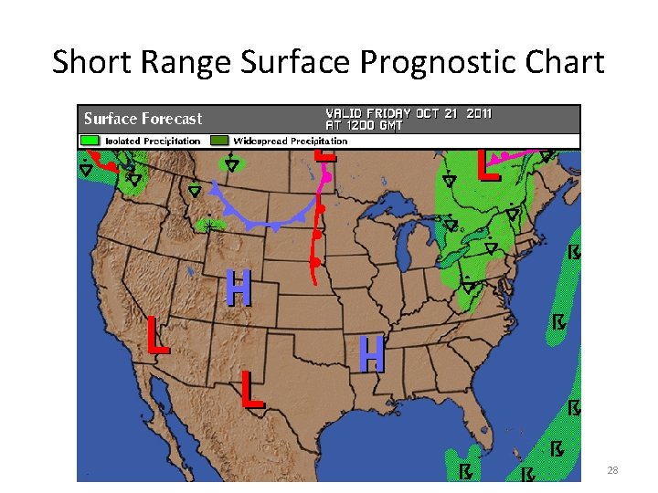 Short Range Surface Prognostic Chart 28 