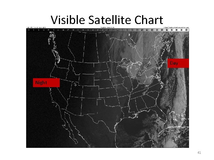 Visible Satellite Chart Day Night 41 