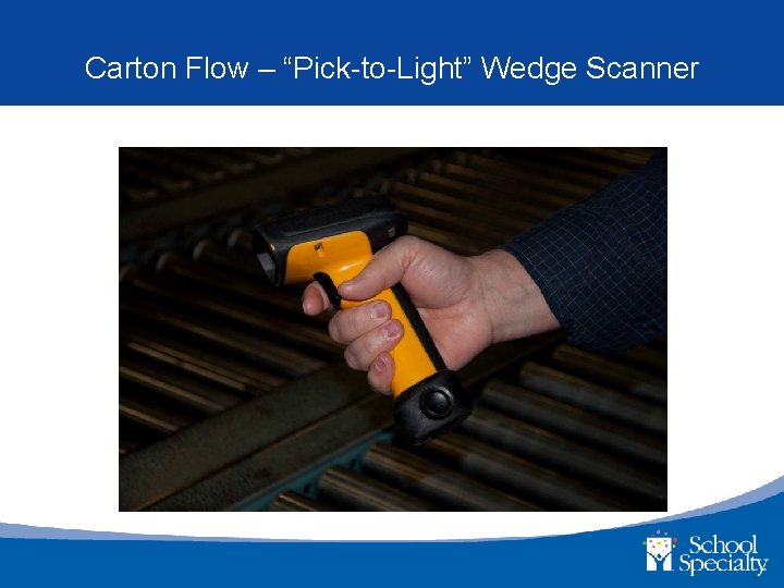 Carton Flow – “Pick-to-Light” Wedge Scanner 