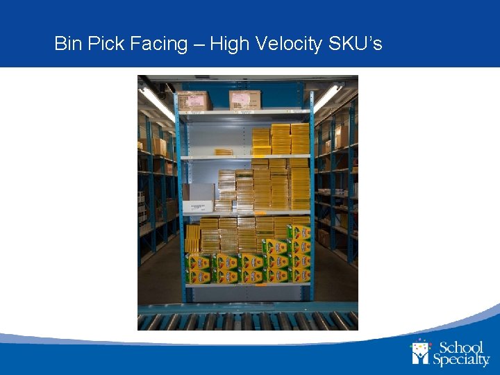 Bin Pick Facing – High Velocity SKU’s 
