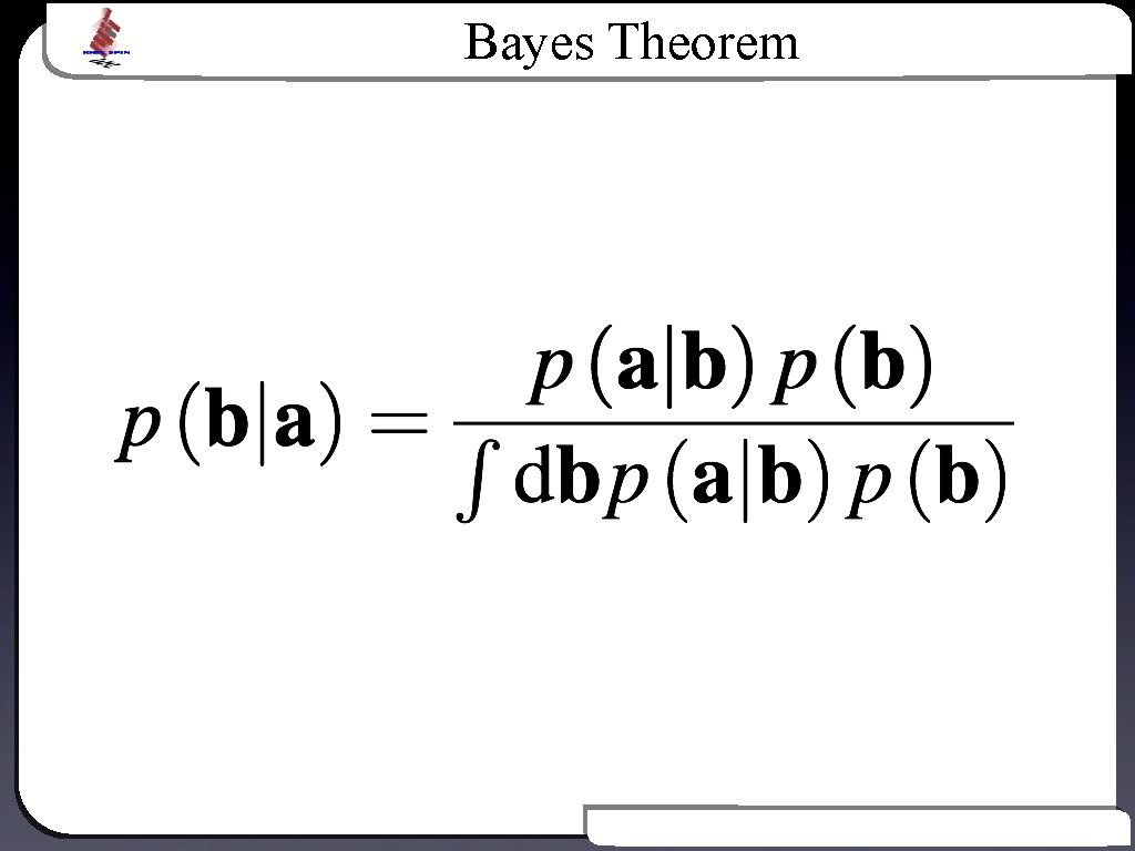 Bayes Theorem Text Introduction to Bayesian Inference 