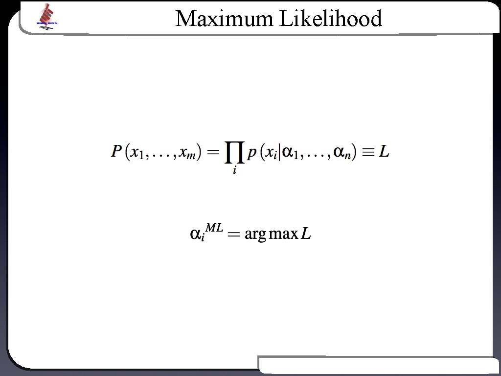 Maximum Likelihood Text Introduction to Bayesian Inference 