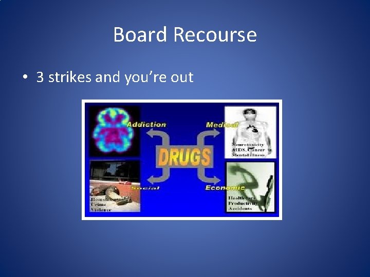 Board Recourse • 3 strikes and you’re out 