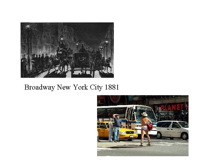 Broadway New York City 1881 