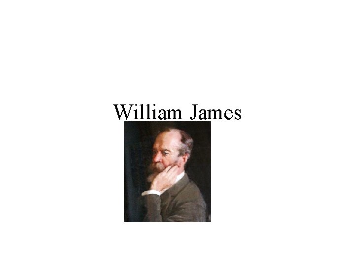 William James 