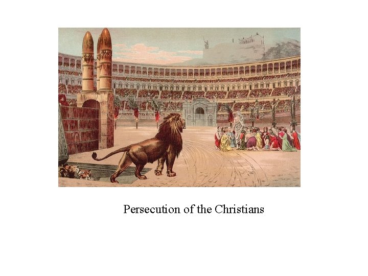 Persecution of the Christians 