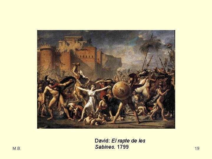 M. B. David: El rapte de les Sabines. 1799 19 