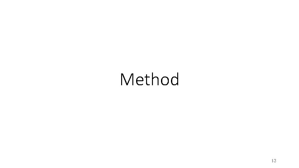 Method 13 