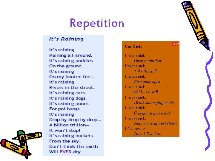 Repetition 