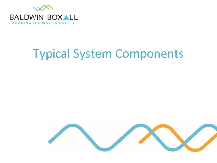 Typical System Components 