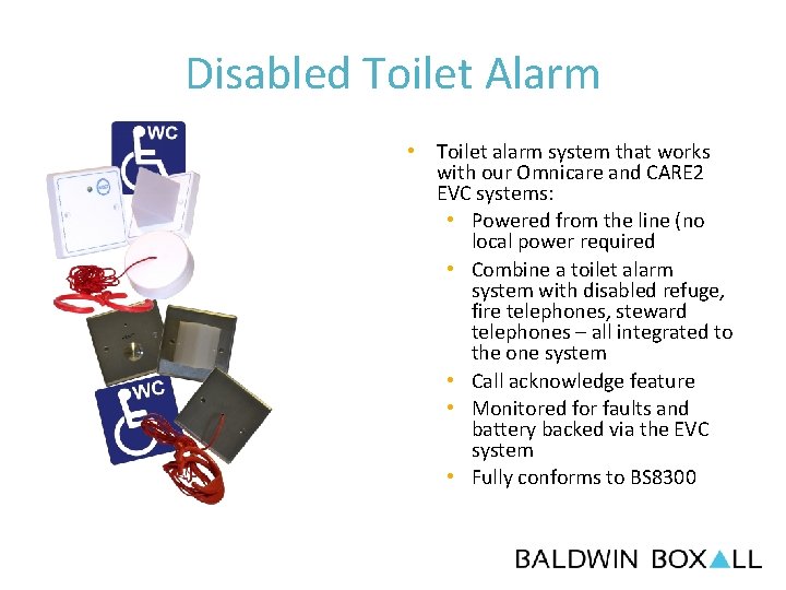 Disabled Toilet Alarm • Toilet alarm system that works with our Omnicare and CARE