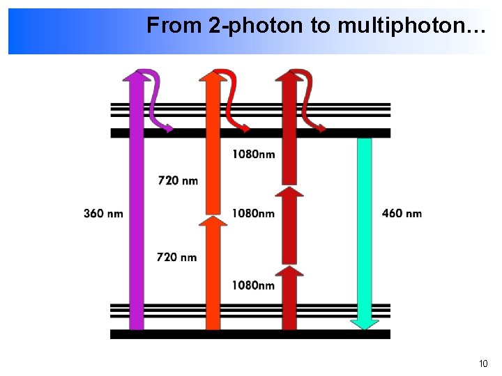 From 2 -photon to multiphoton… 10 