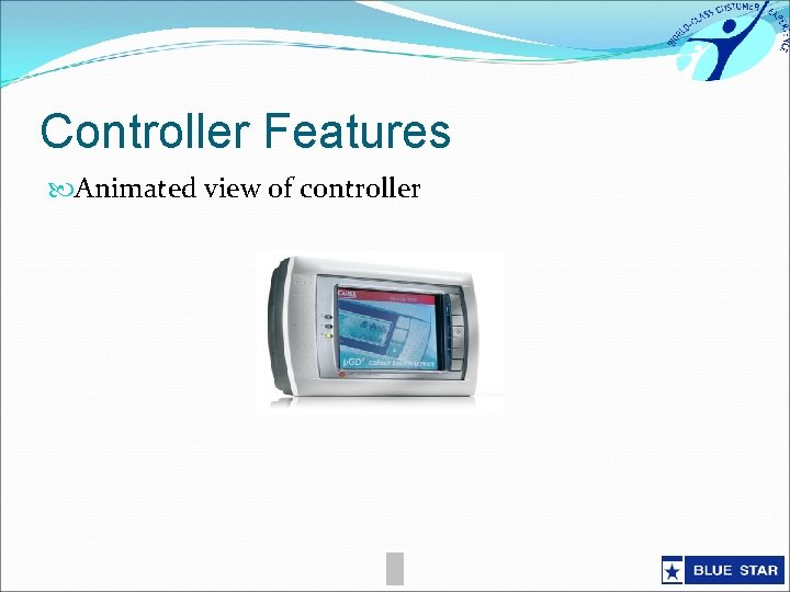 Controller Features Animated view of controller 