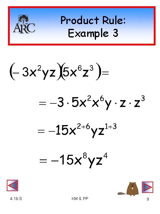 Product Rule: Example 3 4. 1 b S KM & PP 9 