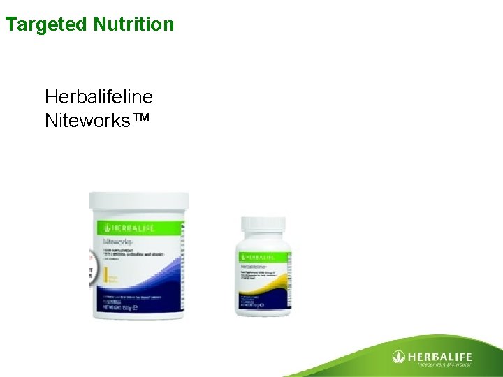 Targeted Nutrition Herbalifeline Niteworks™ 