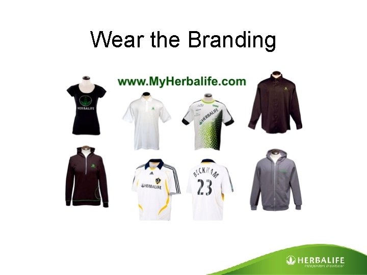 Wear the Branding 