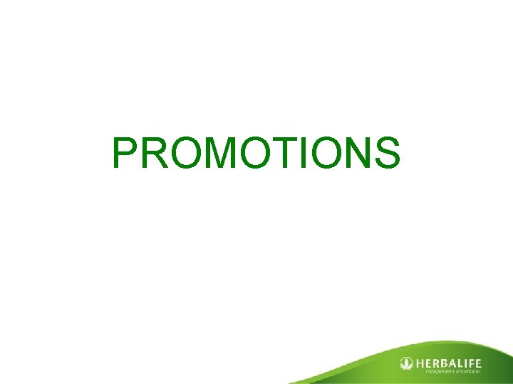 PROMOTIONS 